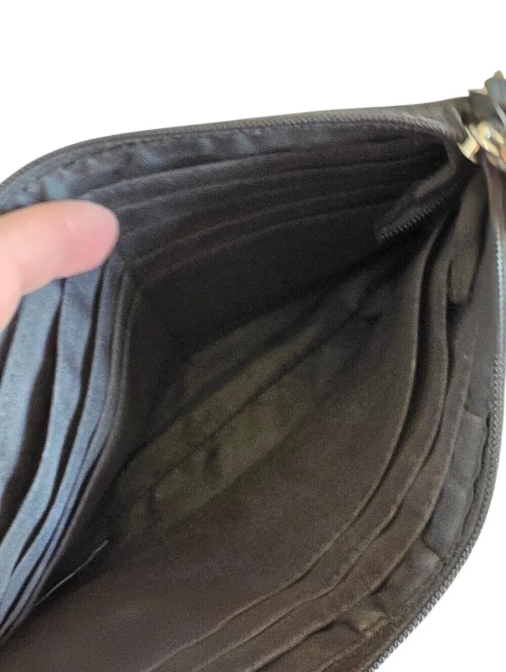 Nicole by Nicole Miller Black Mini Shoulder Bag Y2K Moto Buckle Wristlet